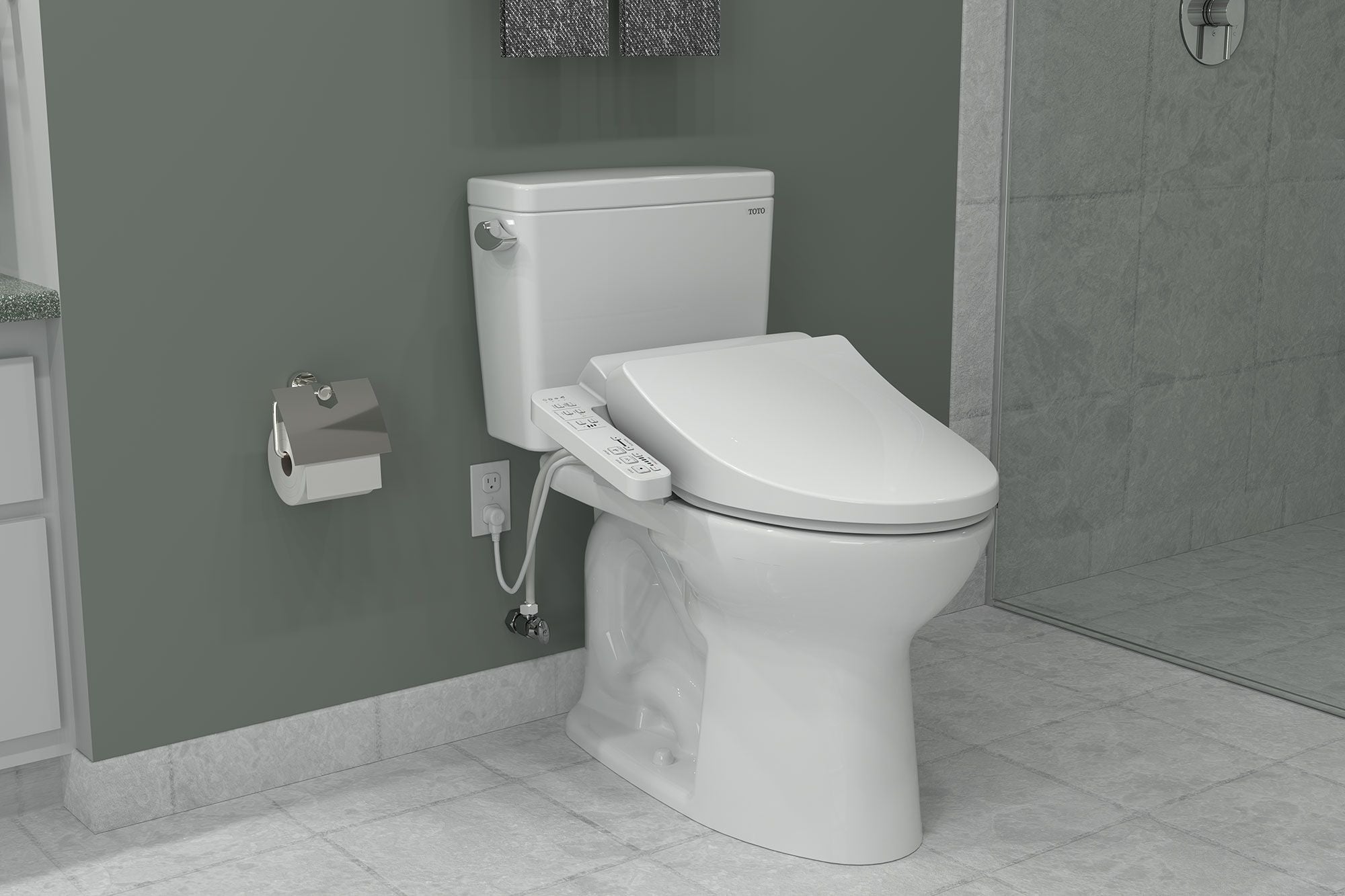 Toto SW3004#01 Washlet A2 - Elongated