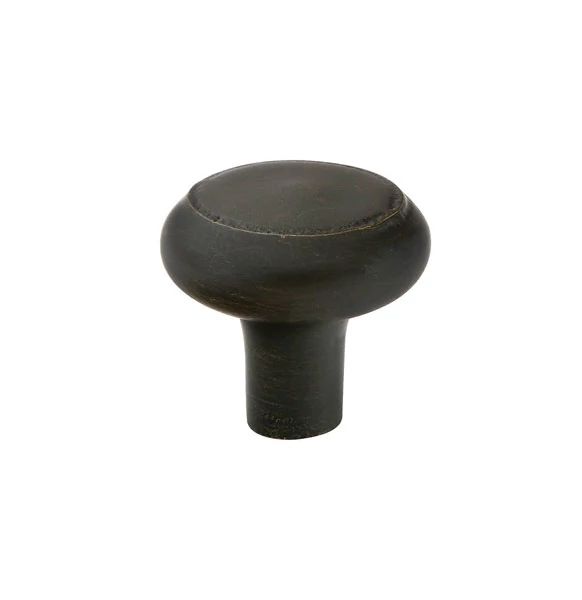 Emtek Sandcast Bronze Barn Cabinet Knob