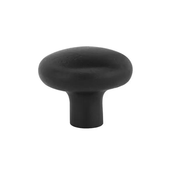 flat black bronze cabinet knob