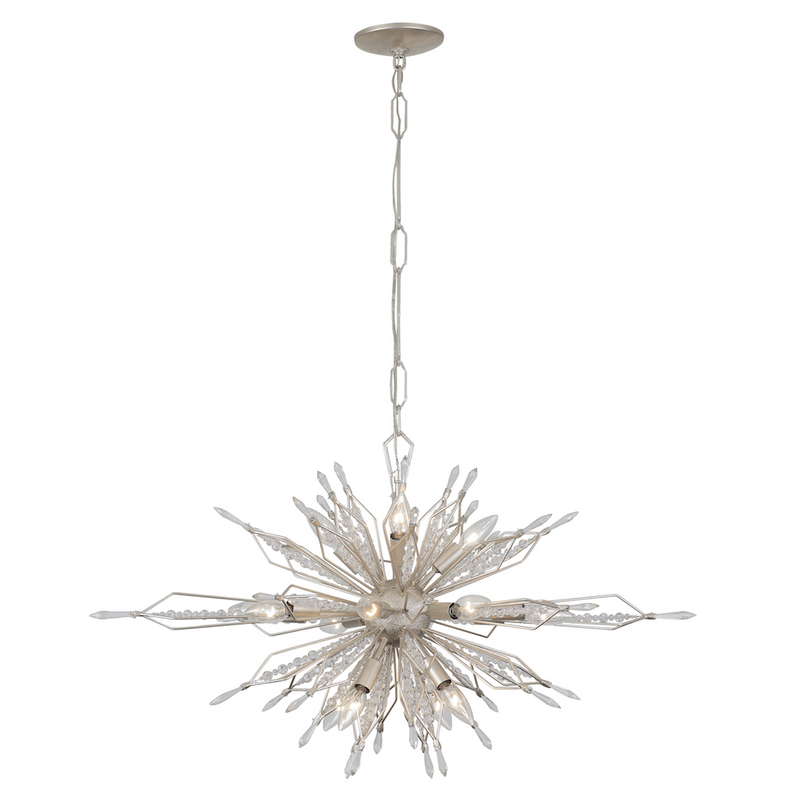 Varaluz Orbital 16-Light Oval Linear Pendant