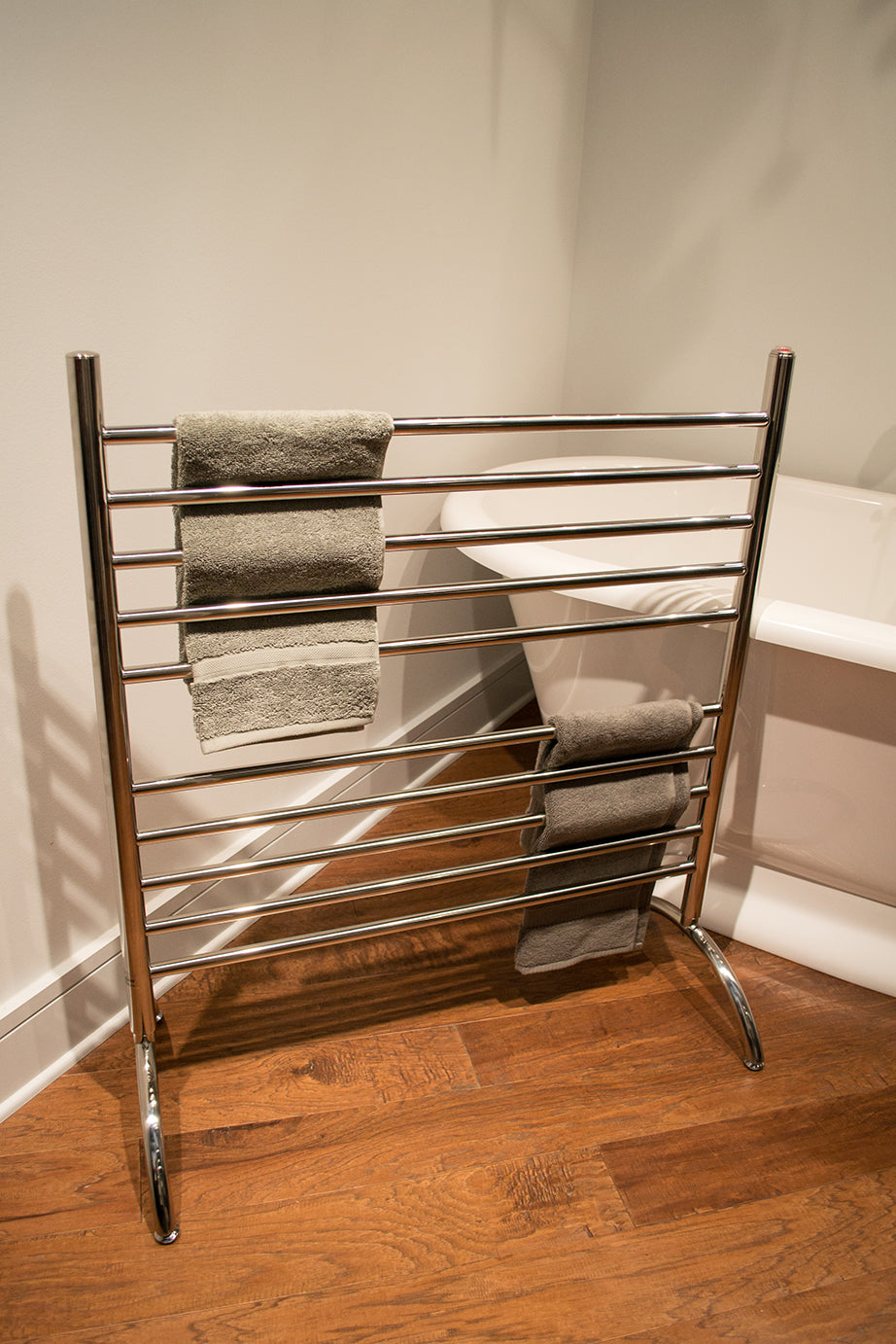 polished towel warmers