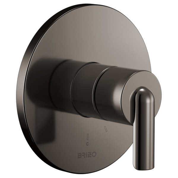 brilliance black onyx shower valve