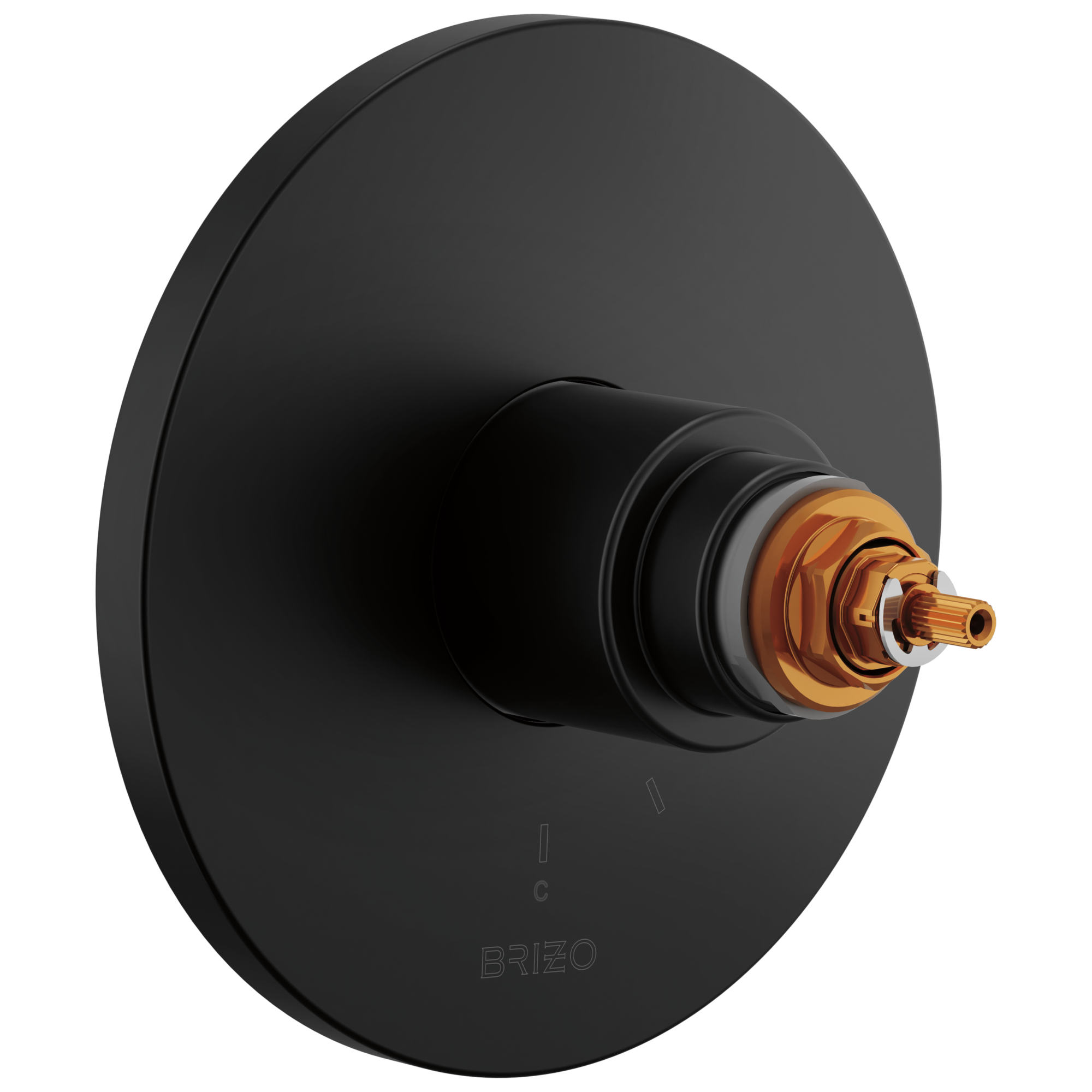 Brizo Roccesco TempAssure Thermostatic Valve Only Trim - Less Handles