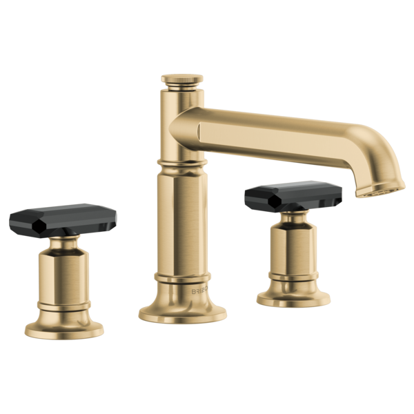 luxe gold tub faucet