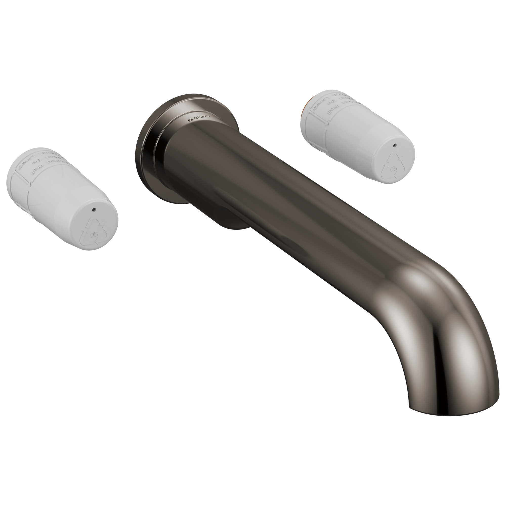 Brizo Roccesco Two Handle Wall Mount Tub Filler - Less Handles