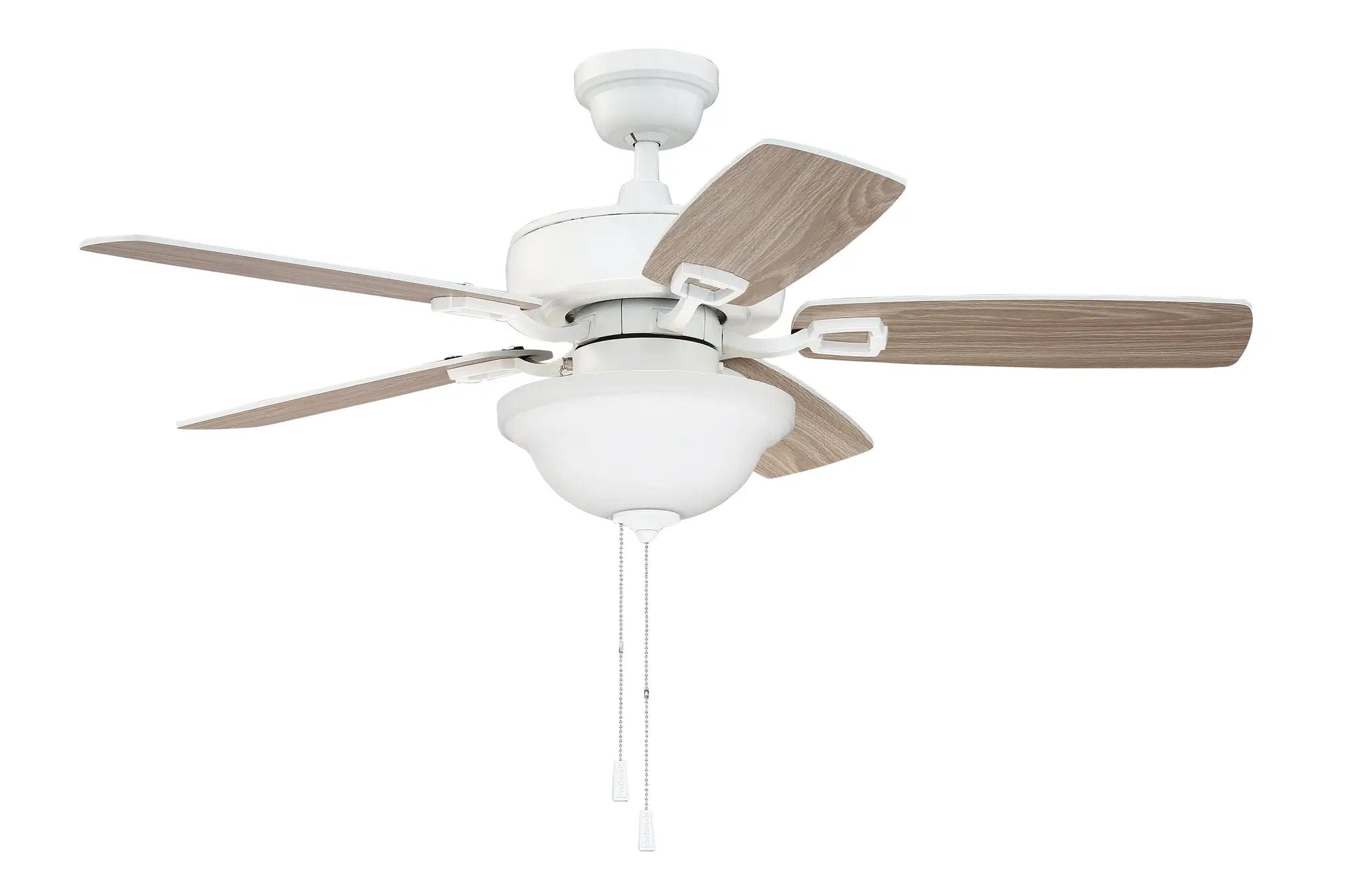 white ceiling fans