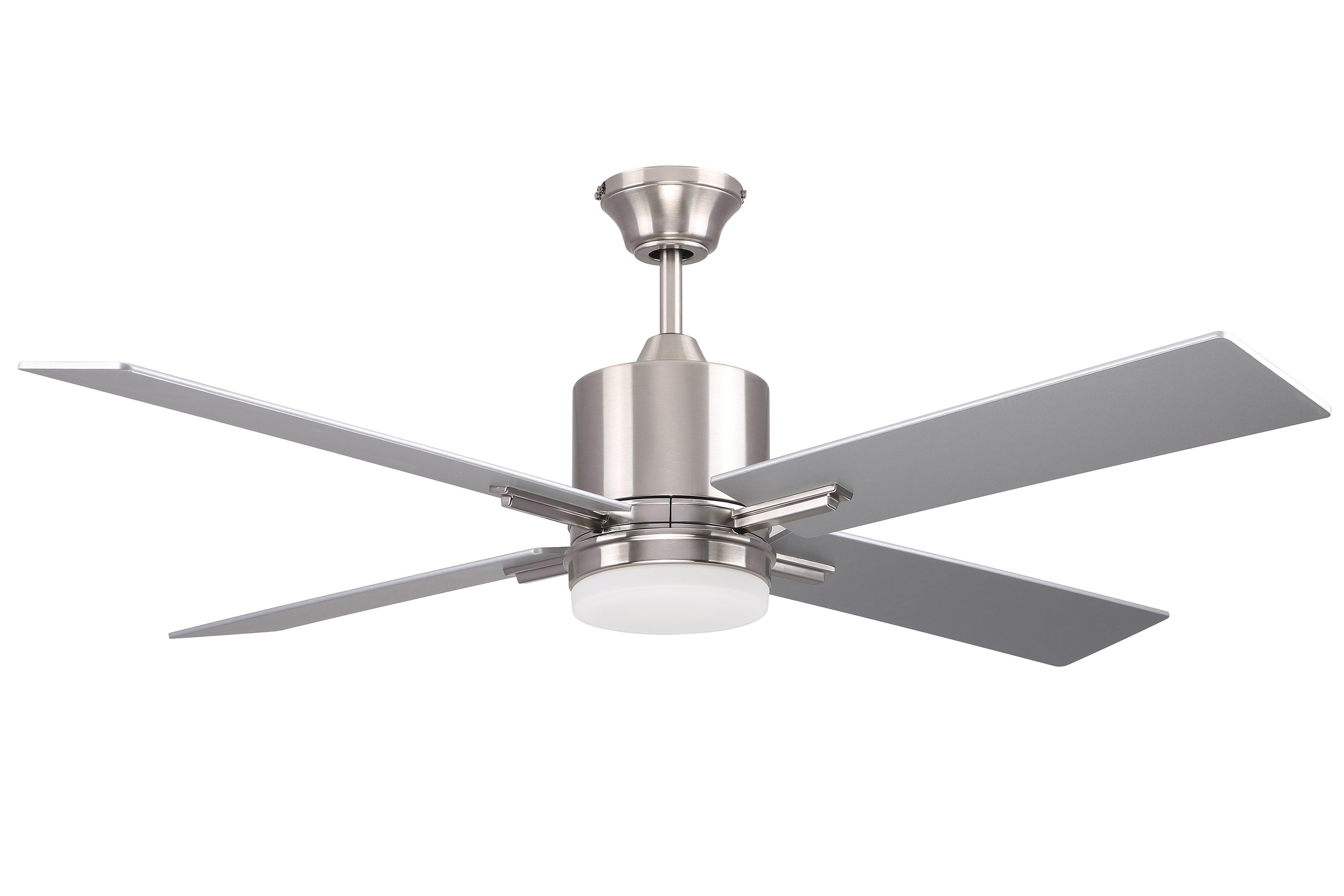 brushed polished nickel ceiling fans