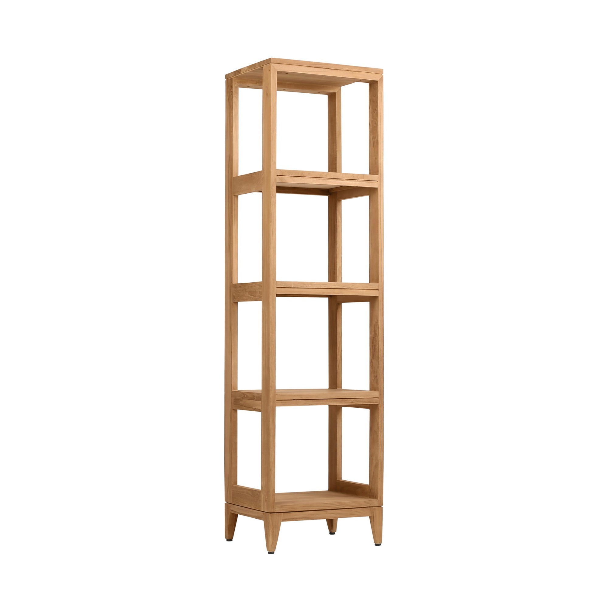 natural teak towel rack