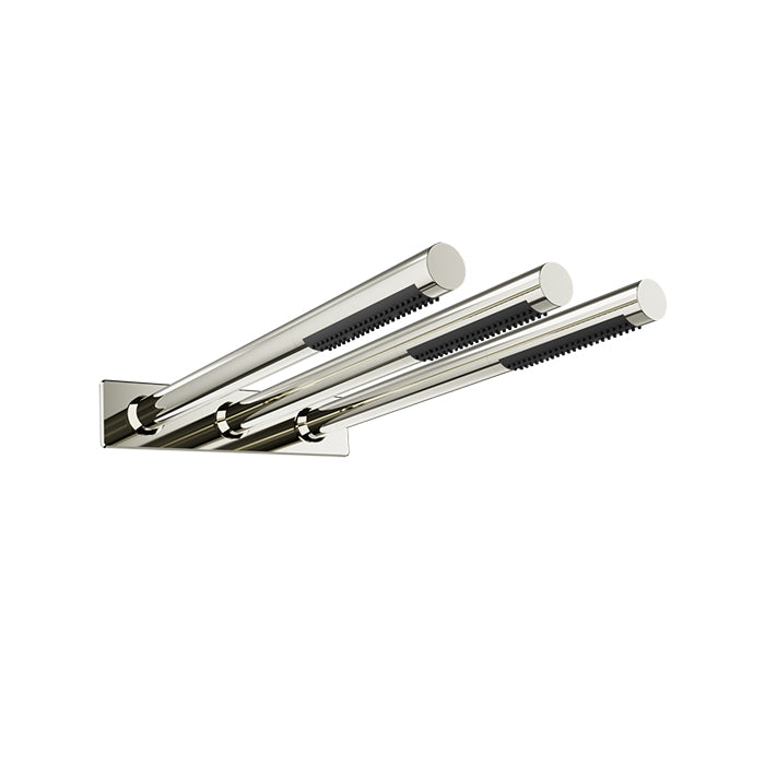 Baril Shower Components Orientable 3 Stems Shower Head