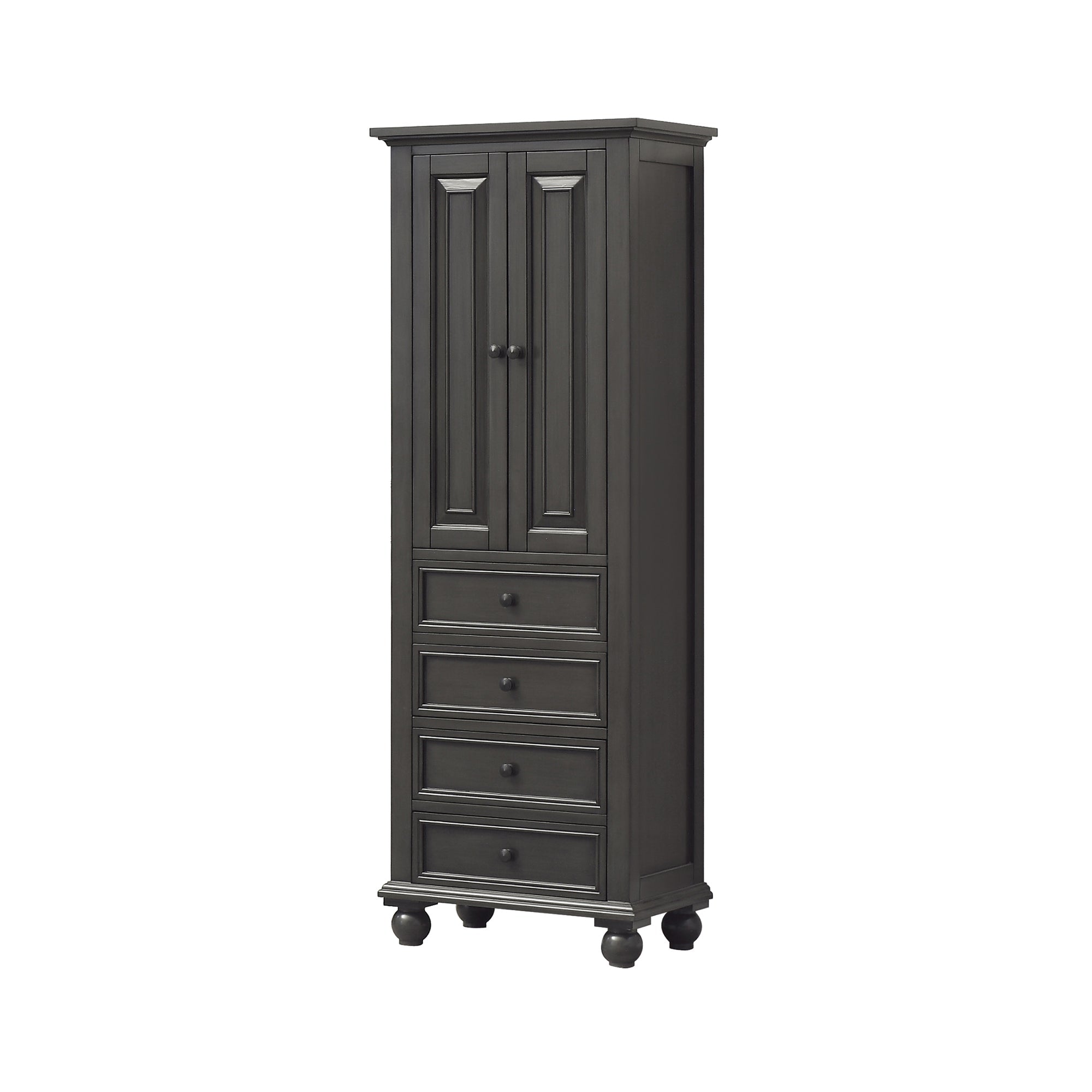 charcoal glaze vanity cabinet