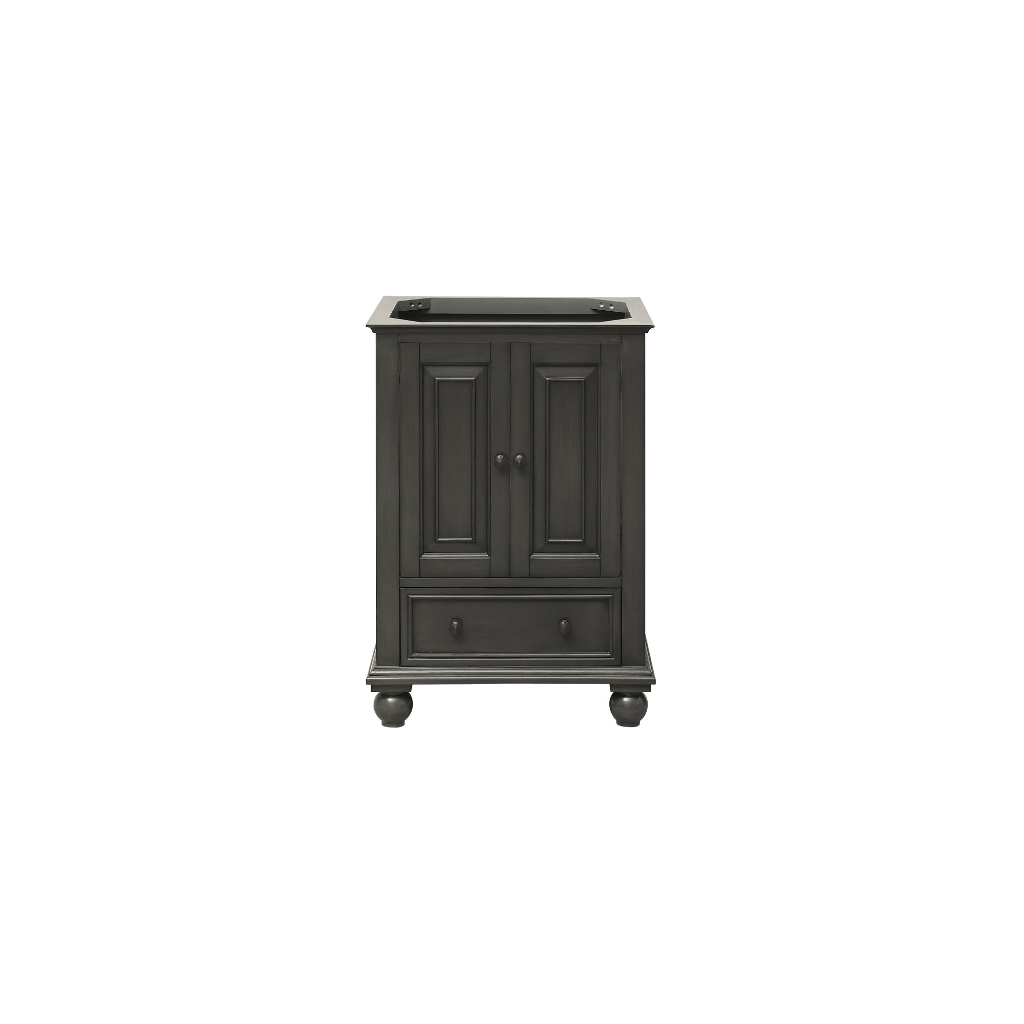 charcoal glaze vanity base