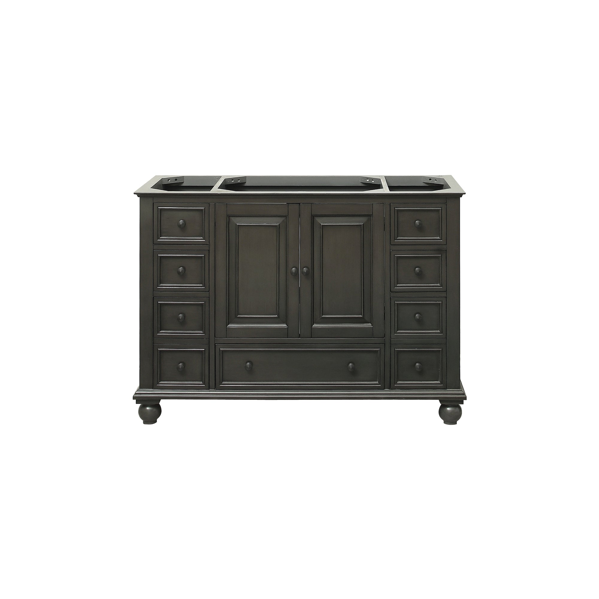 charcoal glaze vanity base