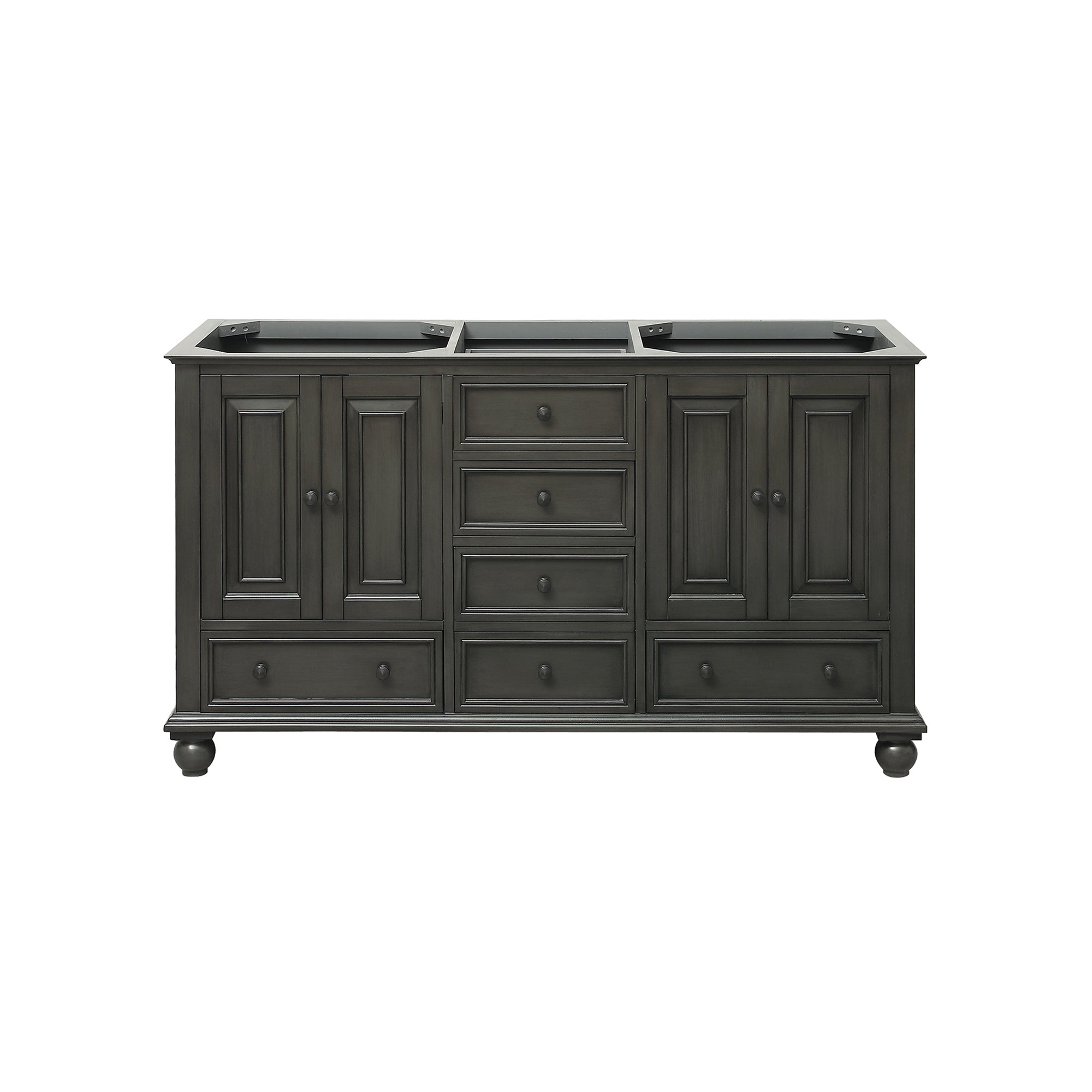 charcoal glaze vanity base