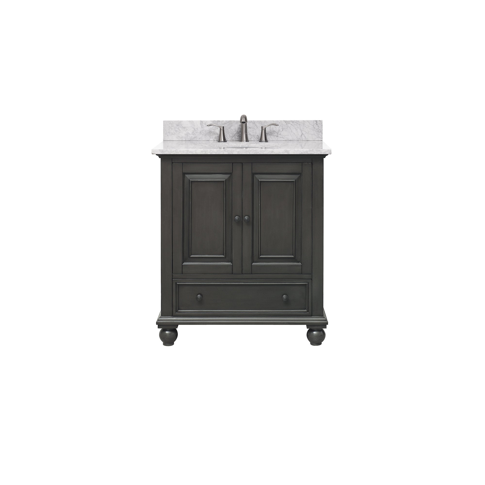 charcoal glaze vanity set