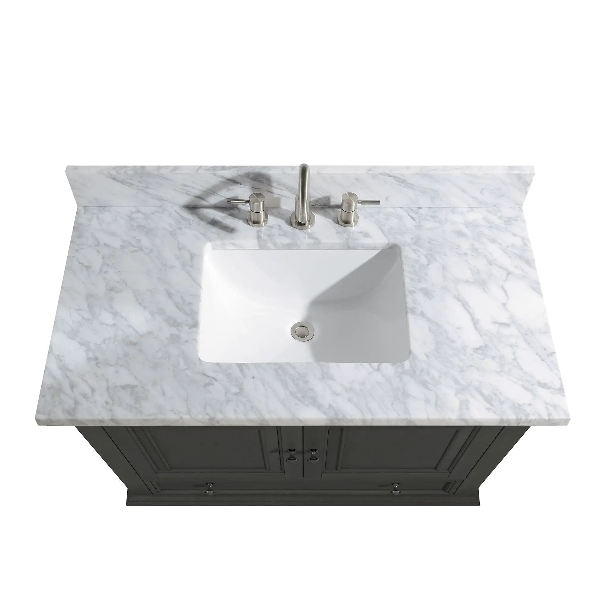 charcoal glaze vanity set