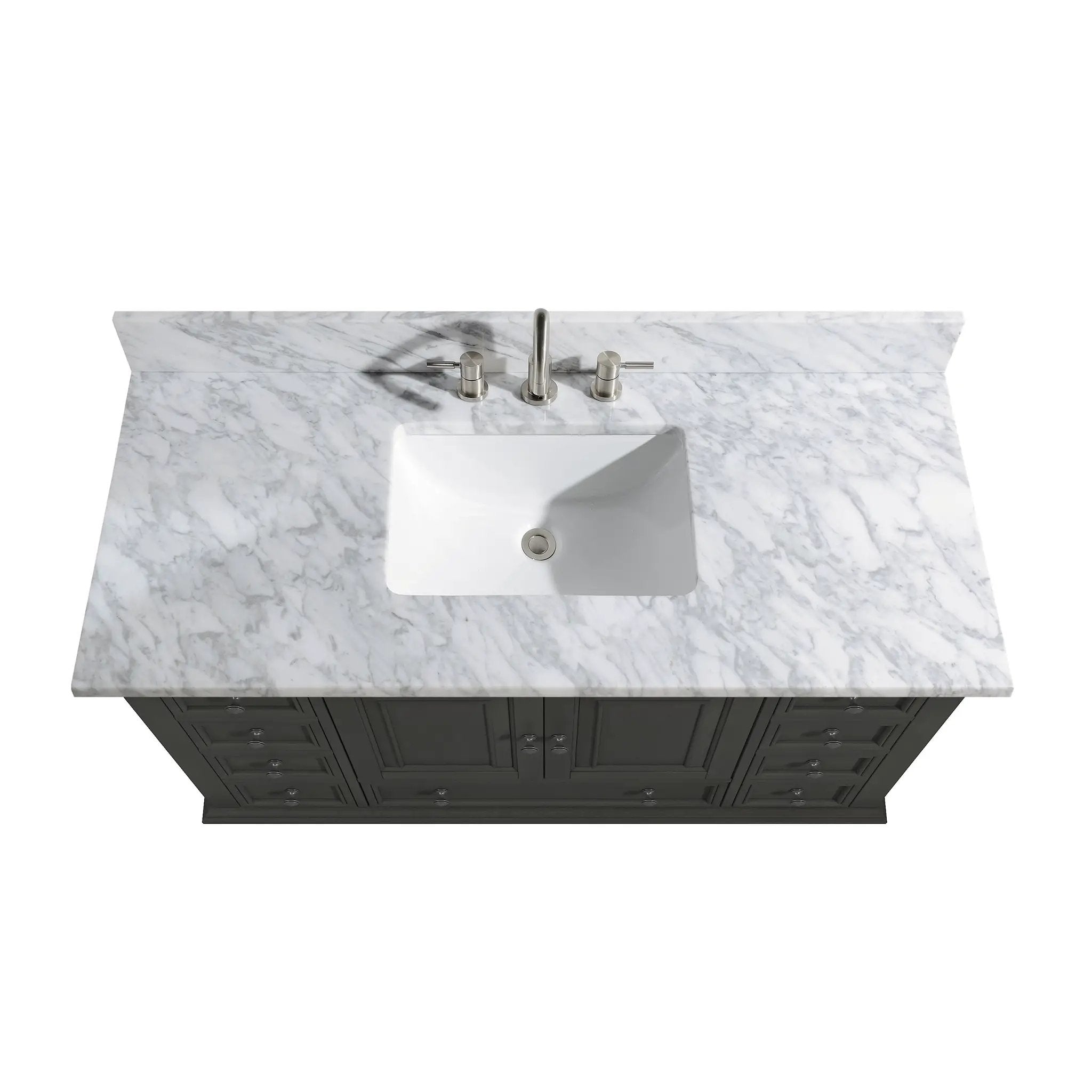 charcoal glaze vanity set