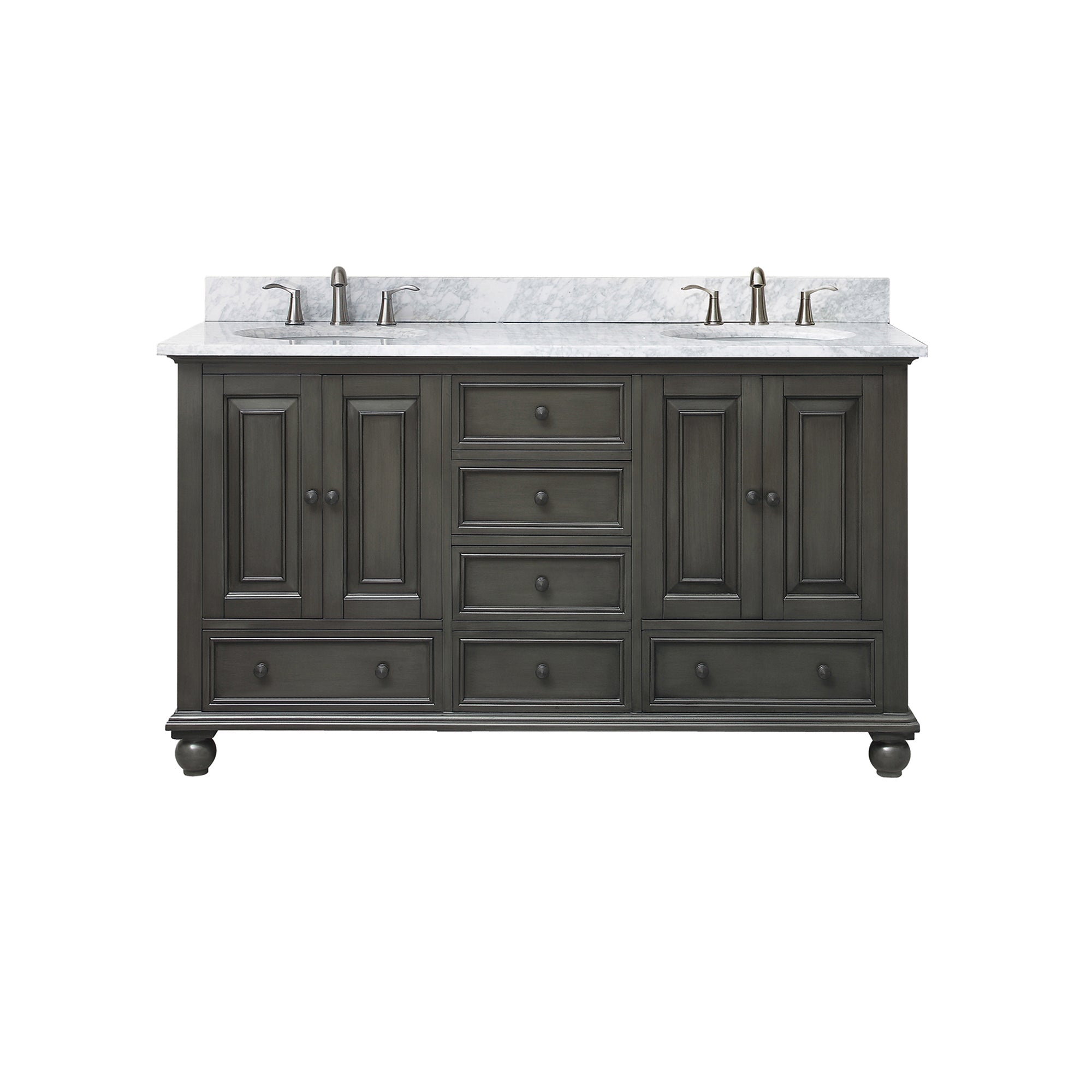 charcoal glaze vanity set