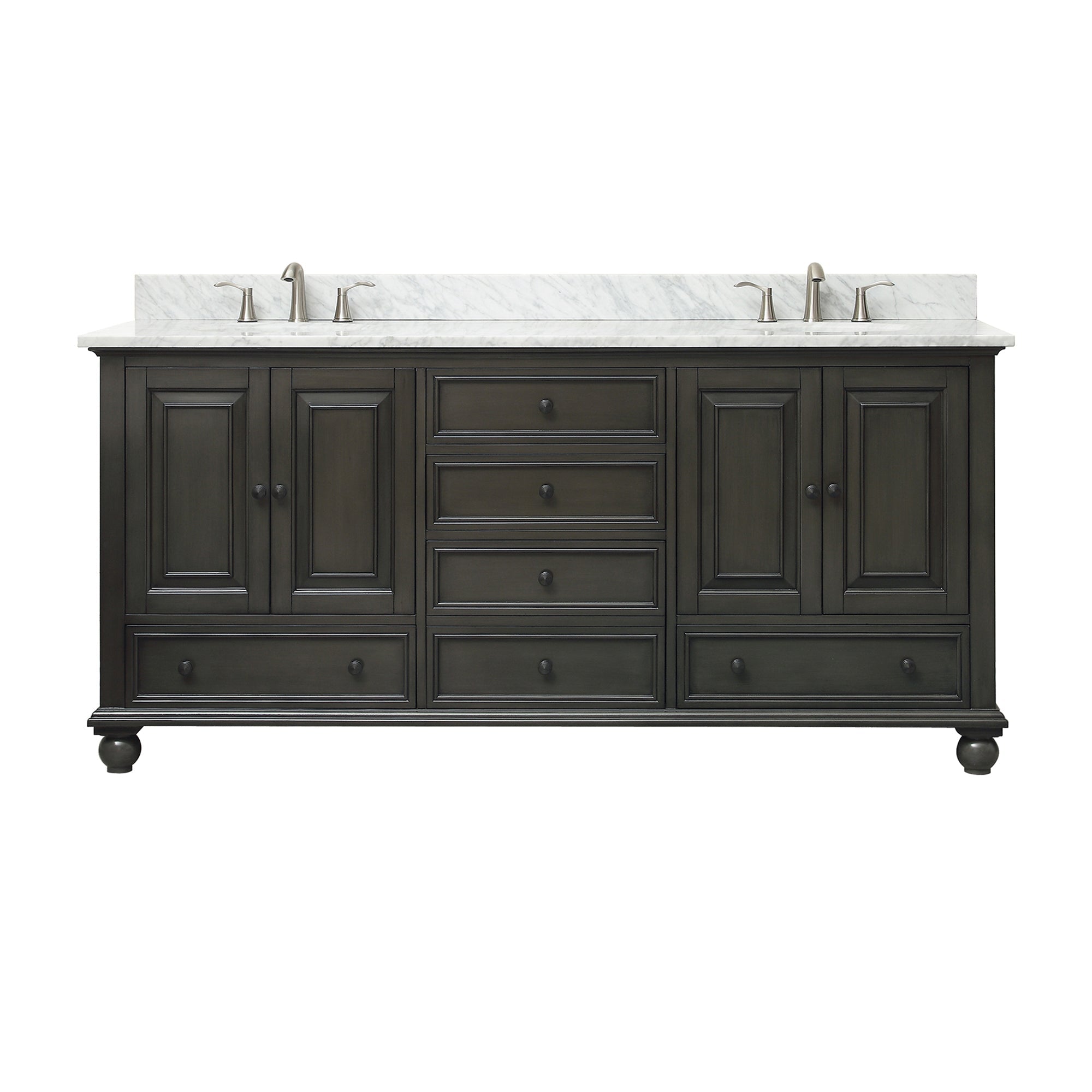 charcoal glaze vanity set