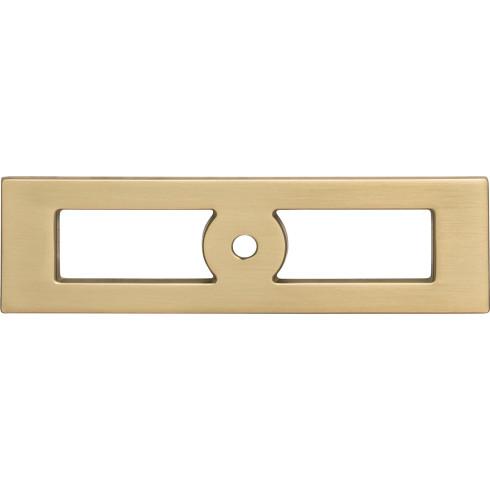 Top Knobs Hollin Knob Backplate 3 3/4 Inch