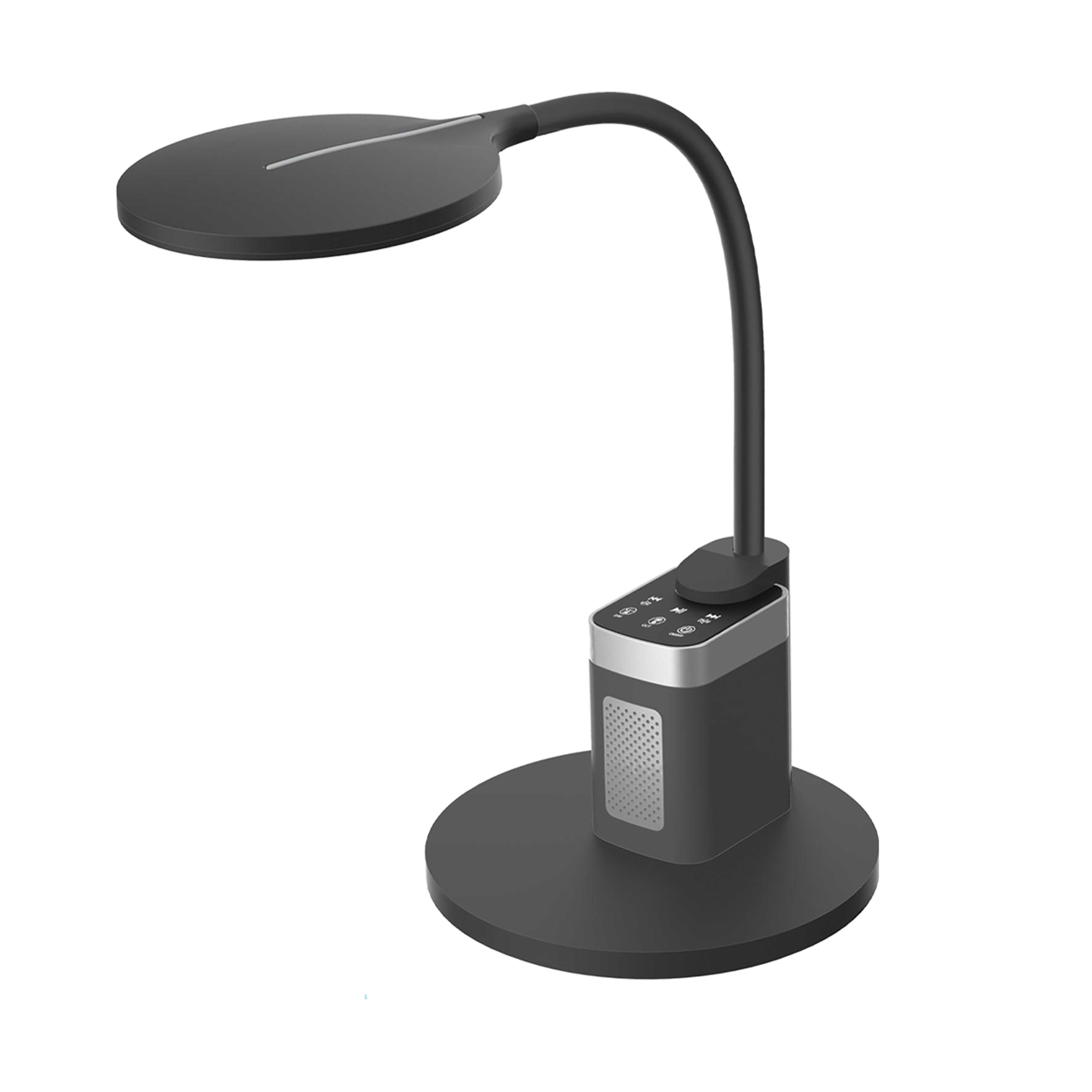 matte black table lamp