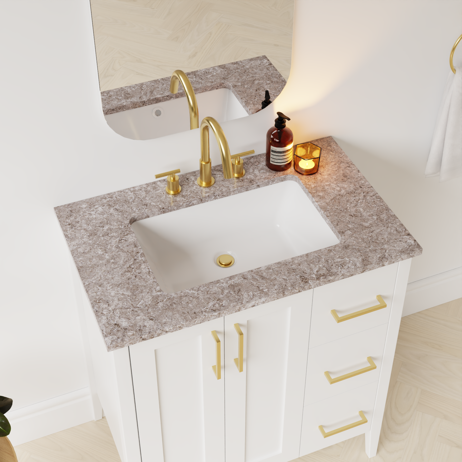 cobblonite vanity top