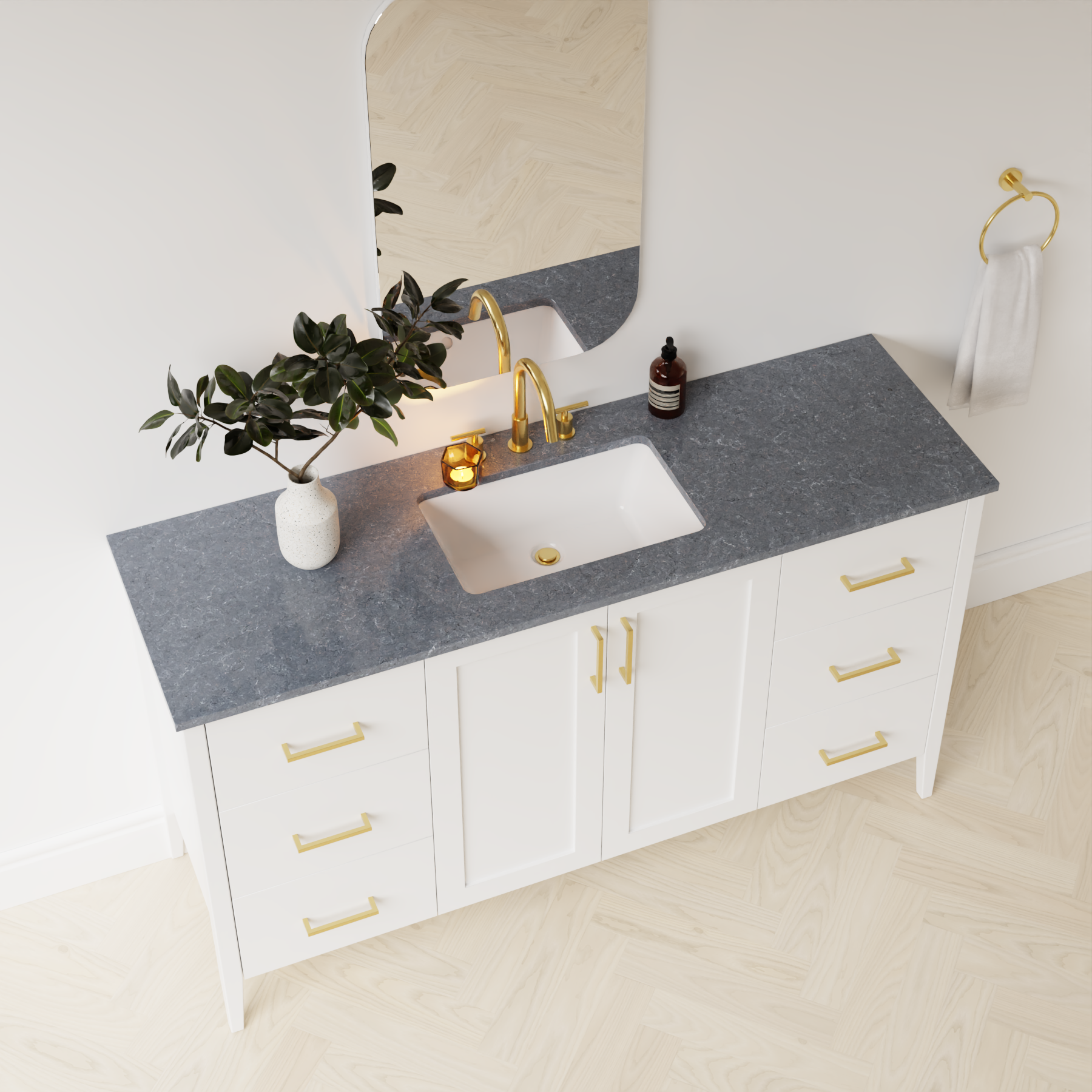 moonstone vanity top