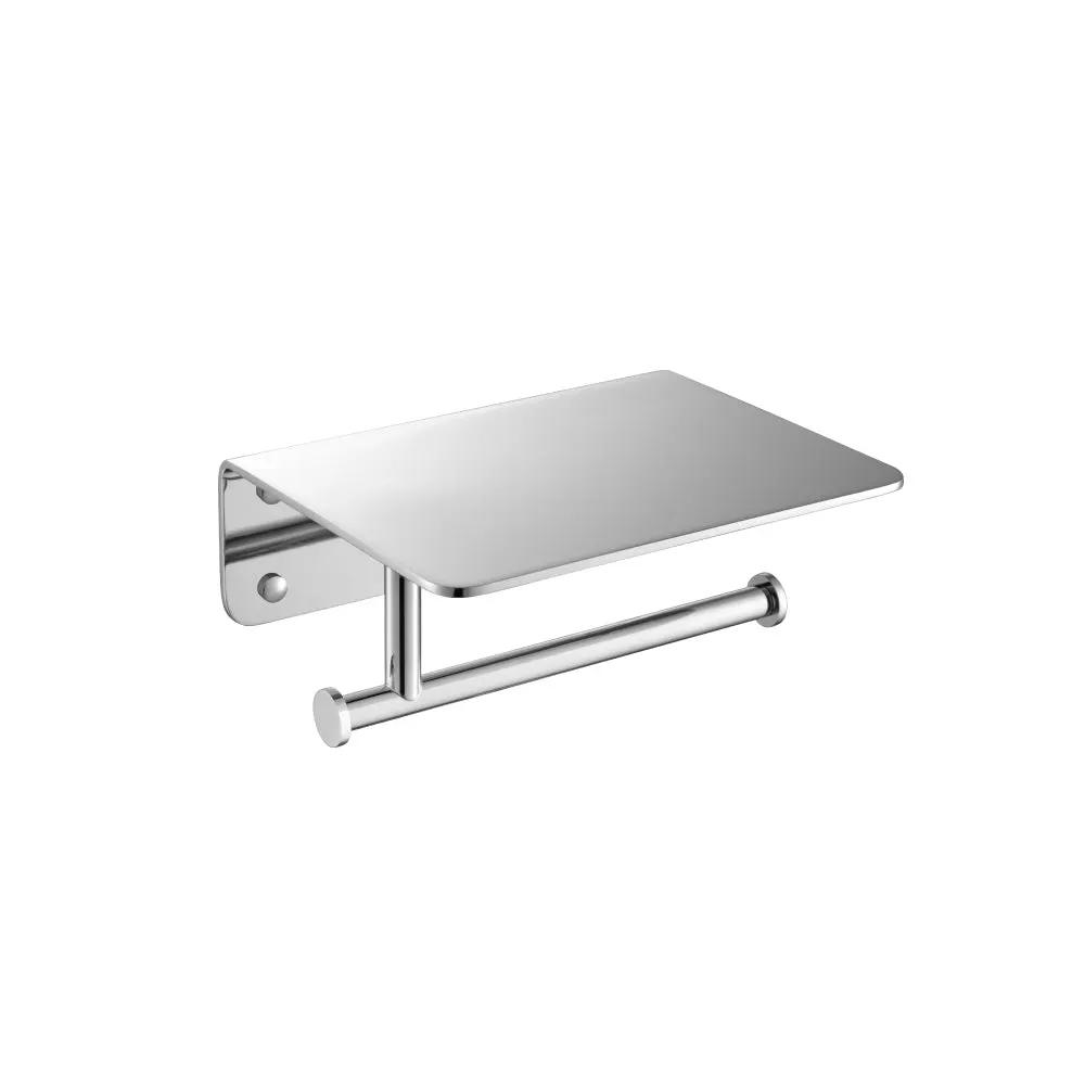 chrome toilet paper holder