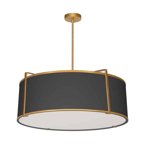 Dainolite 4 Light Drum Pendant