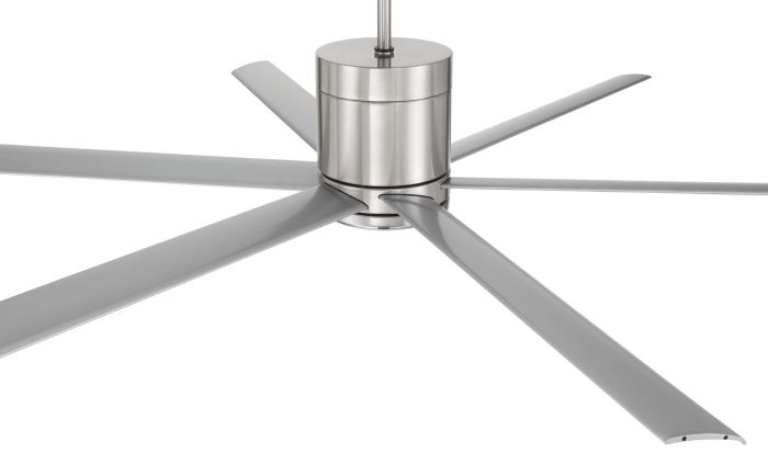 brushed polished nickel ceiling fans