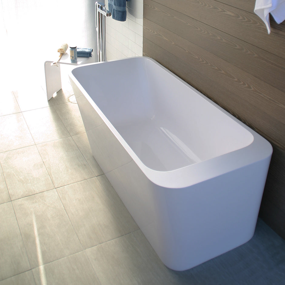 gloss white tub