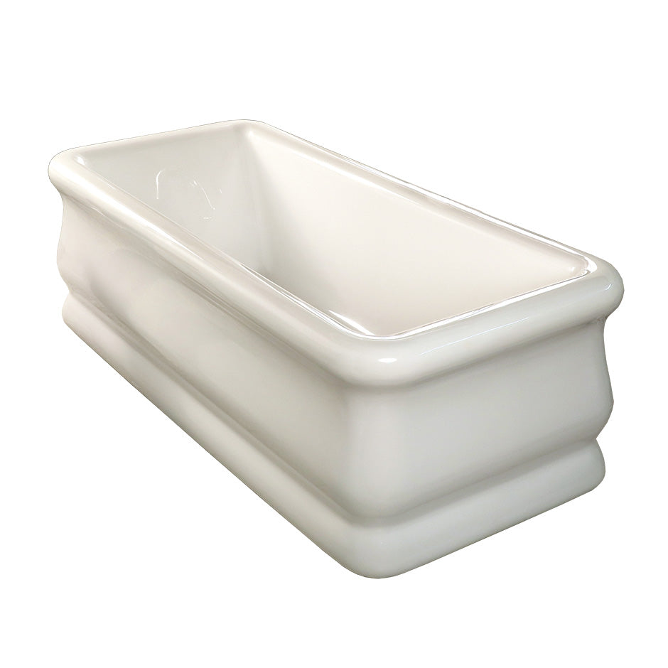 white tub