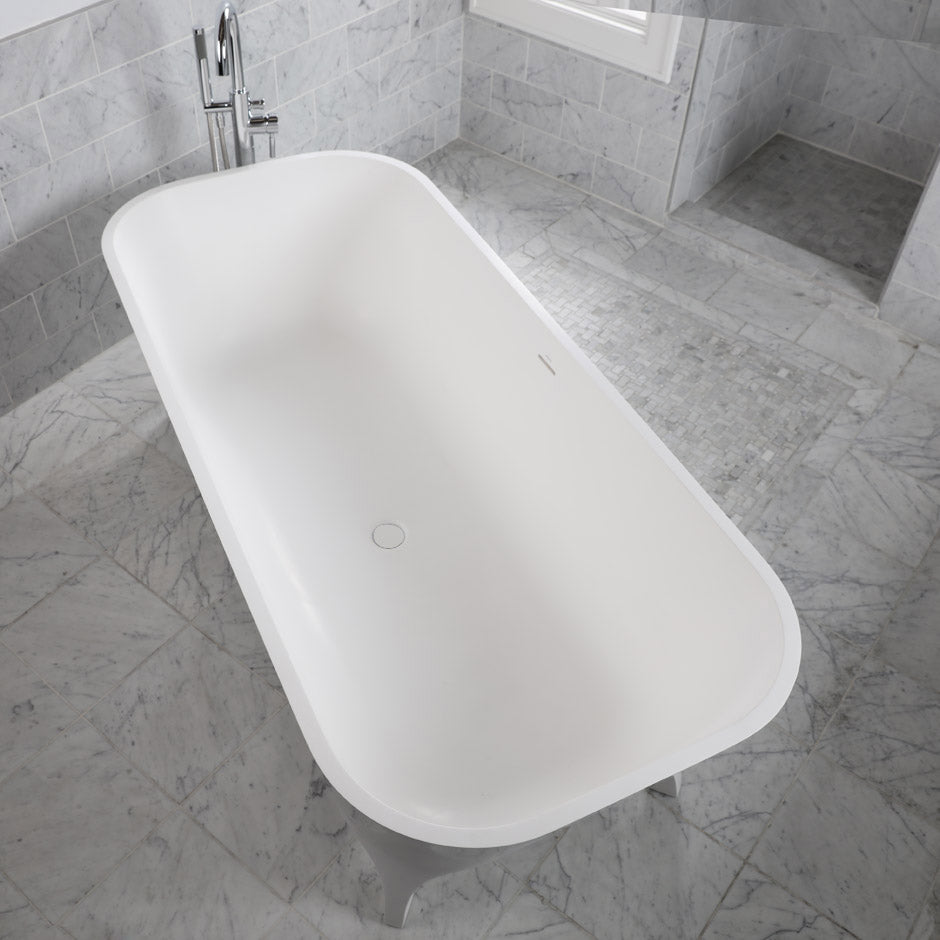 gloss white tub