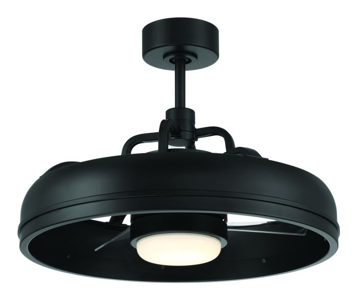 flat black ceiling fans