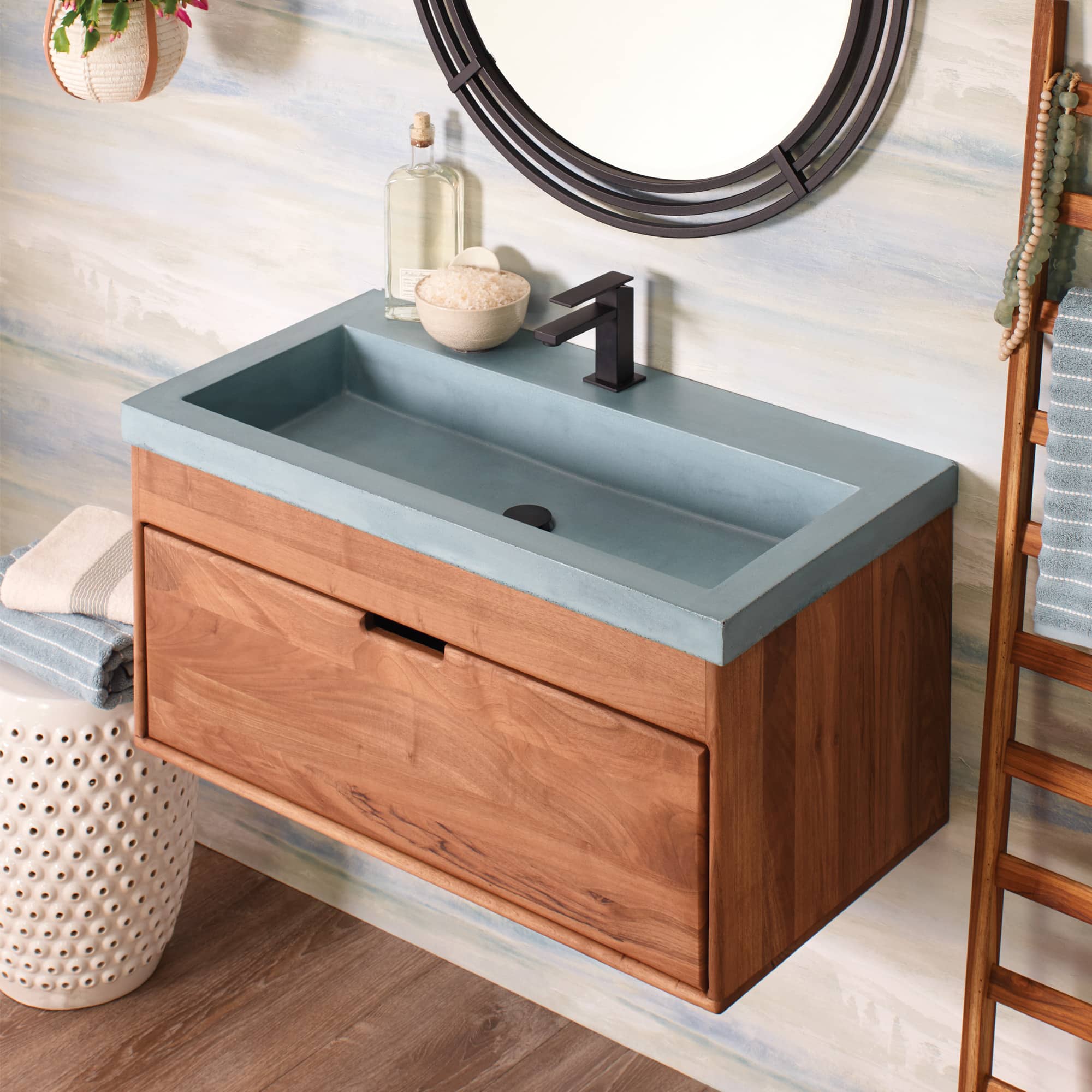 ocean bathroom sink