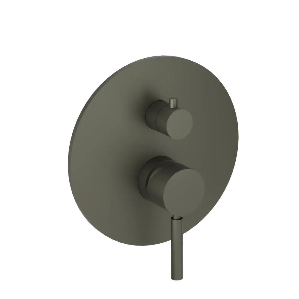 Flusso Serie 100 Tub / Shower Trim with Pressure Balance Valve - 3-Output by Flusso