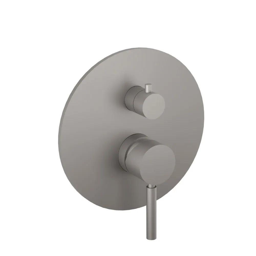 Flusso Serie 100 Tub / Shower Trim with Pressure Balance Valve - 3-Output by Flusso