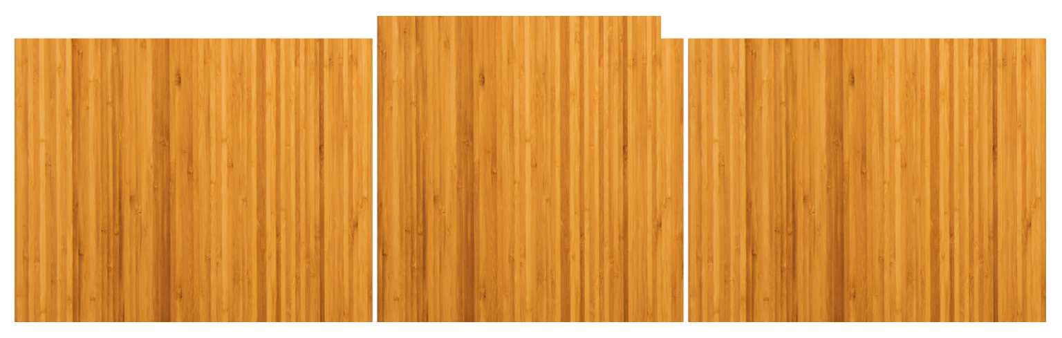 natural golden bamboo deck