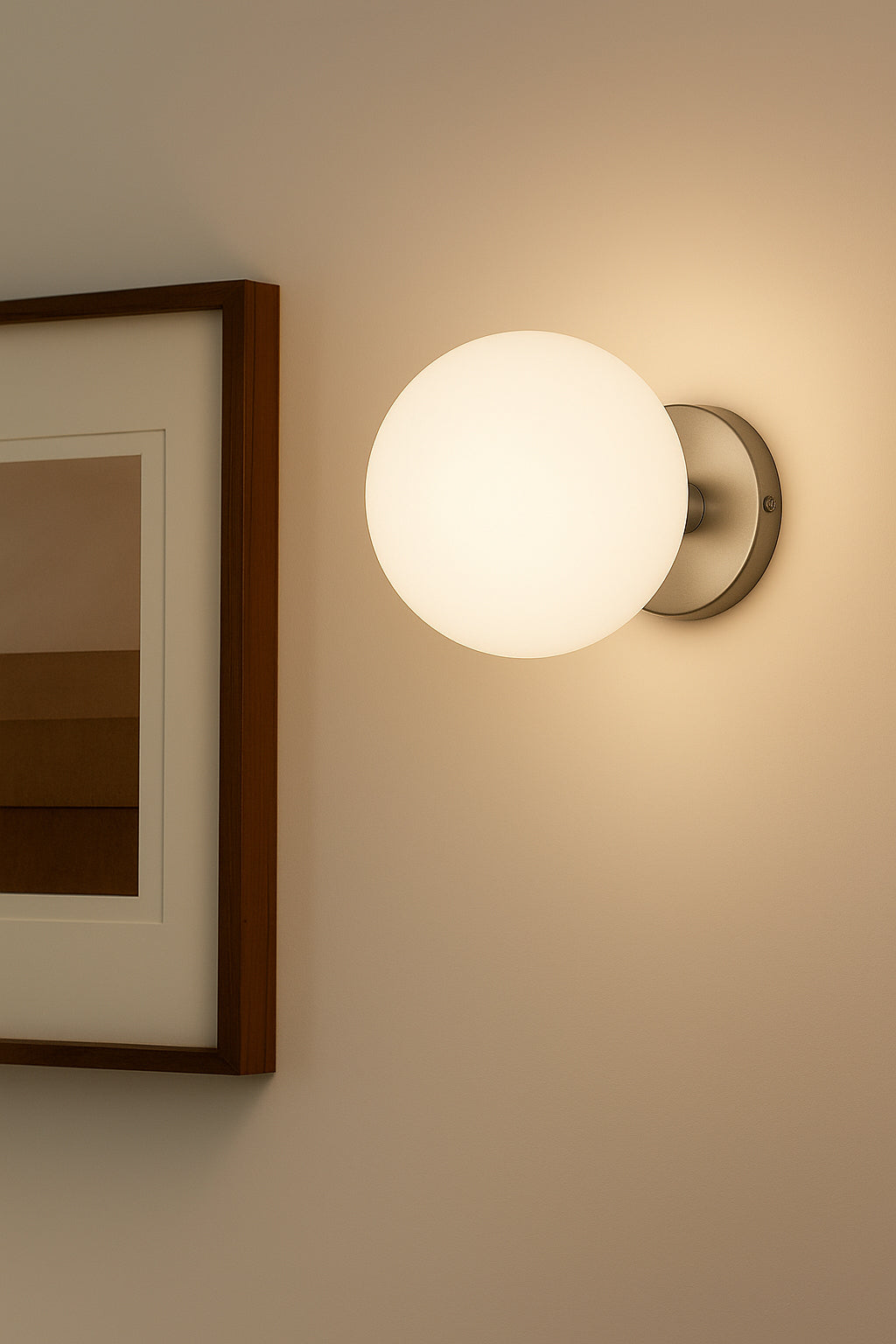 polished chrome flush mount