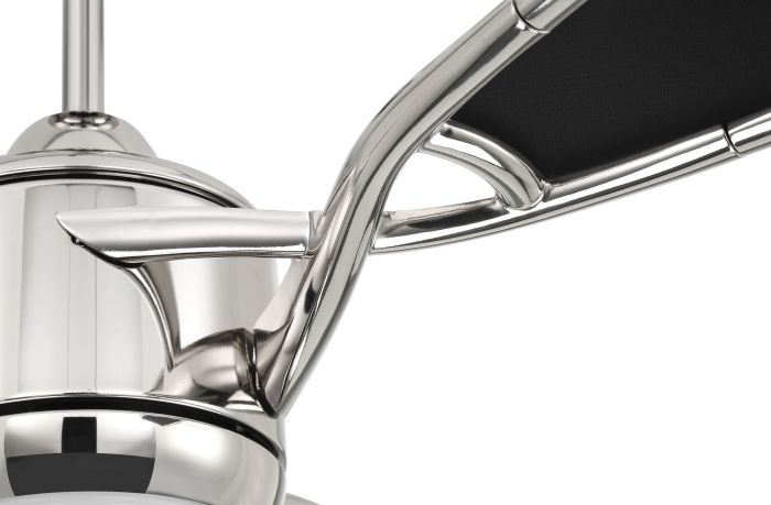 polished nickel ceiling fans