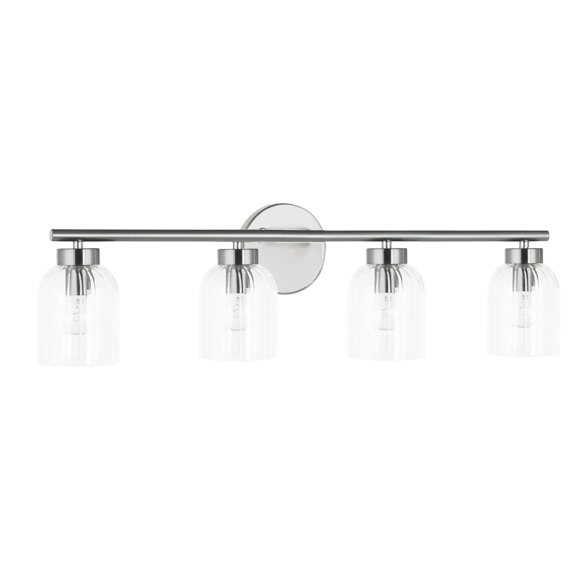polished chrome wall mount