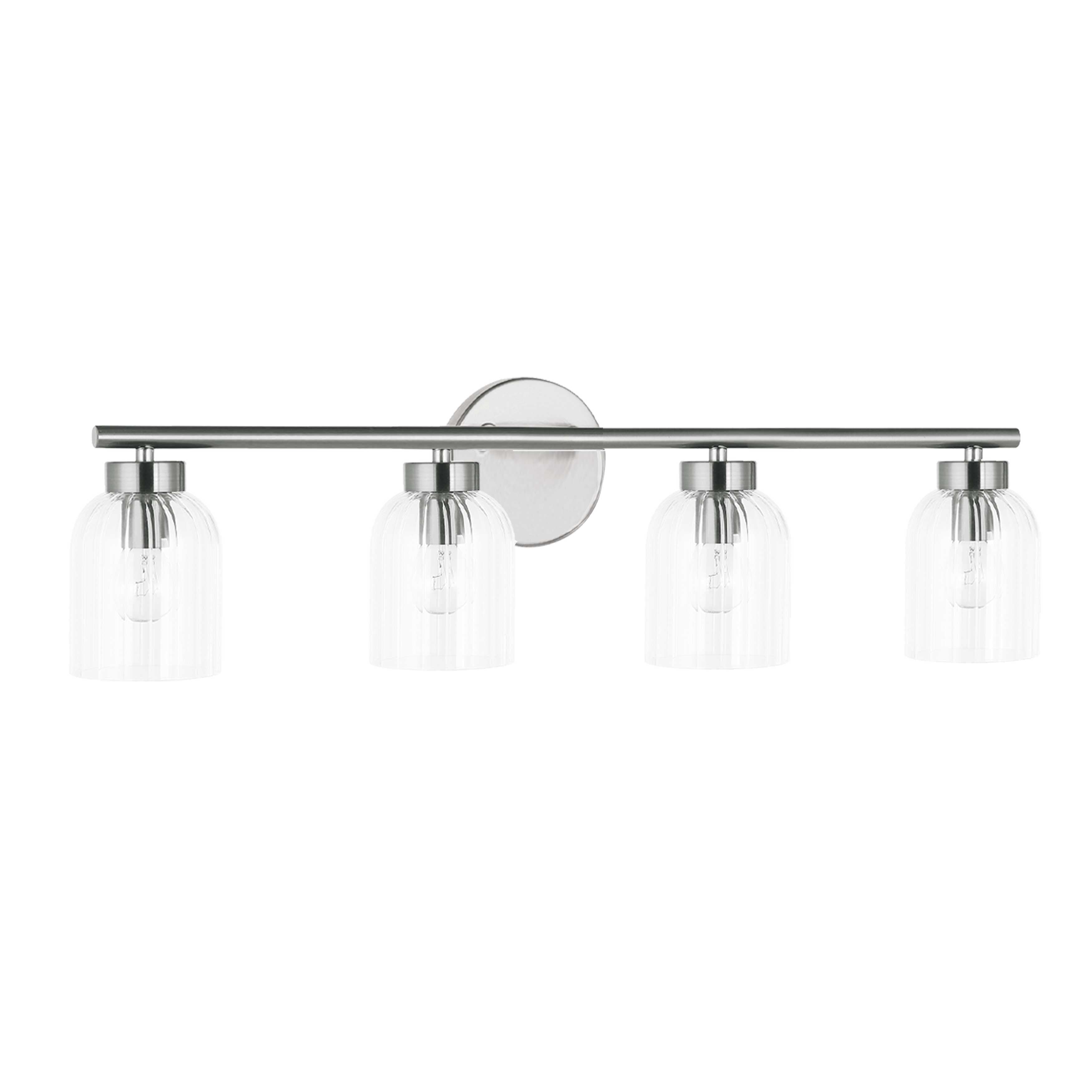 polished chrome wall mount