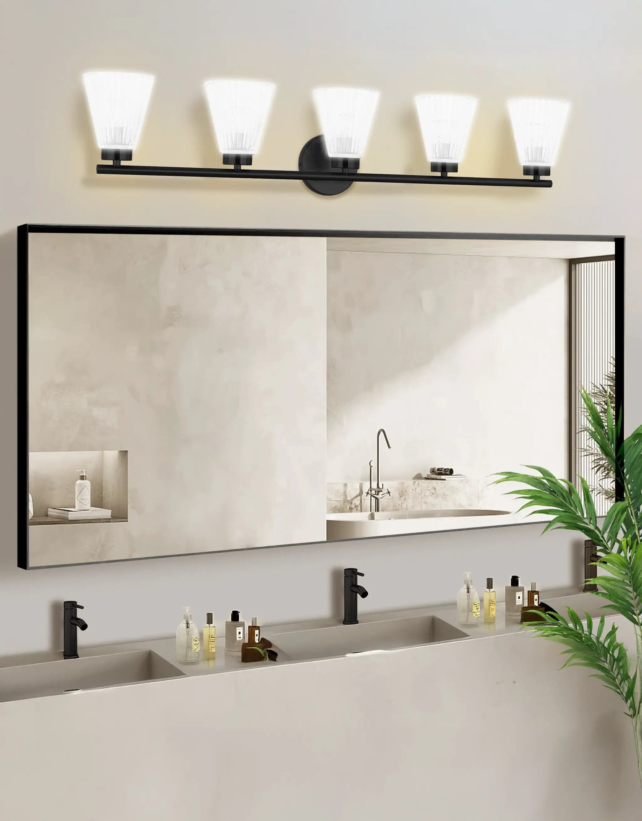 matte black wall mount
