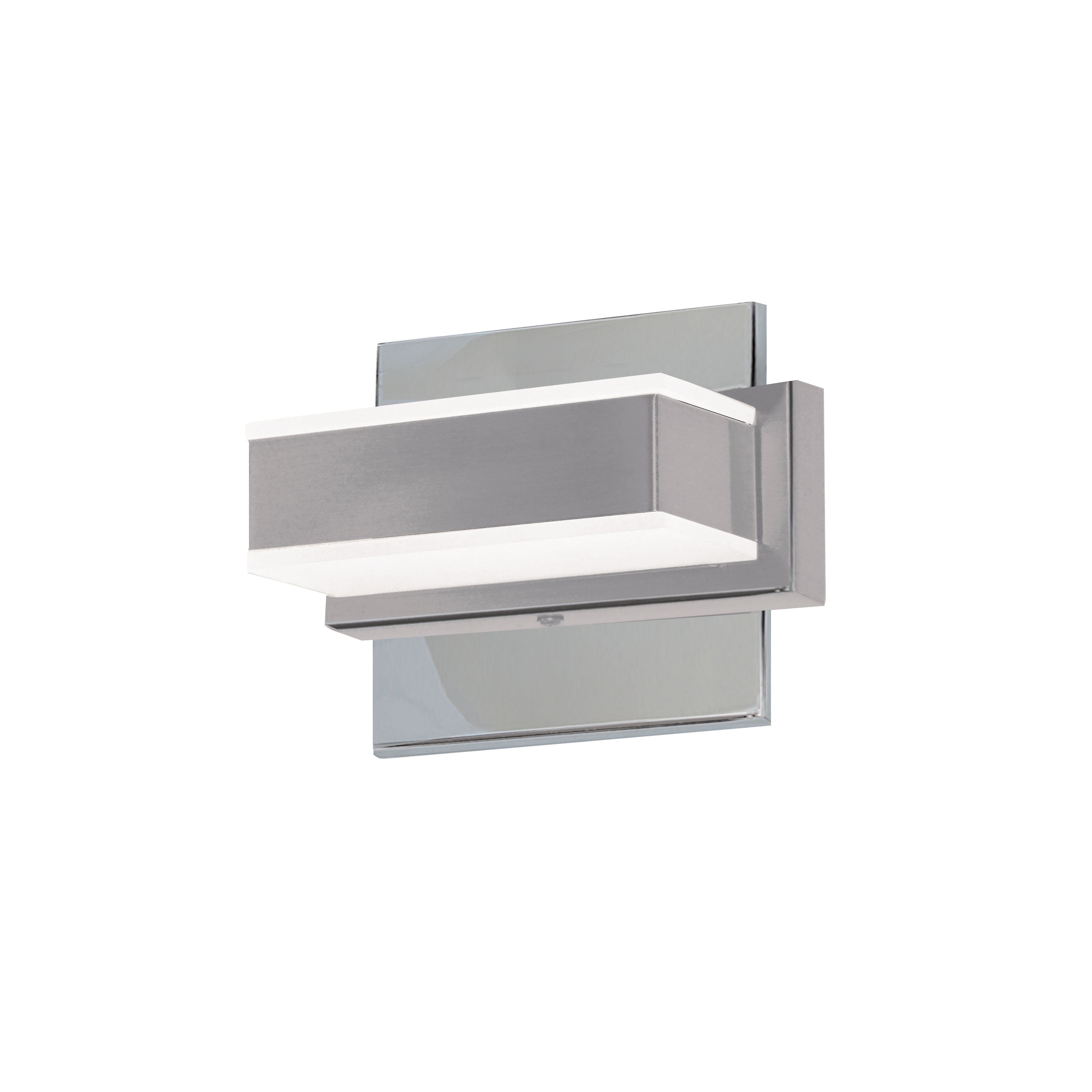 polished chrome wall mount