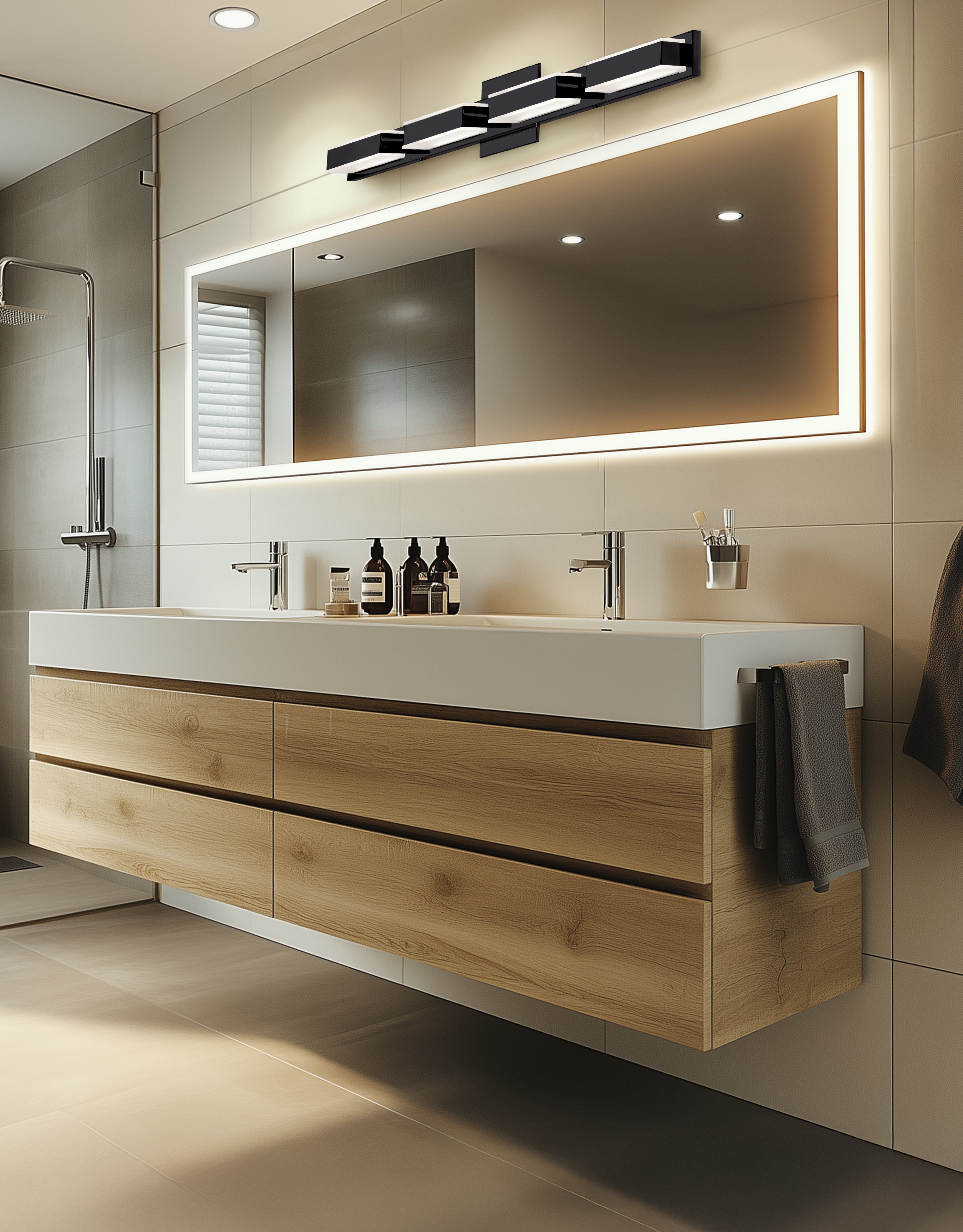 matte black wall mount