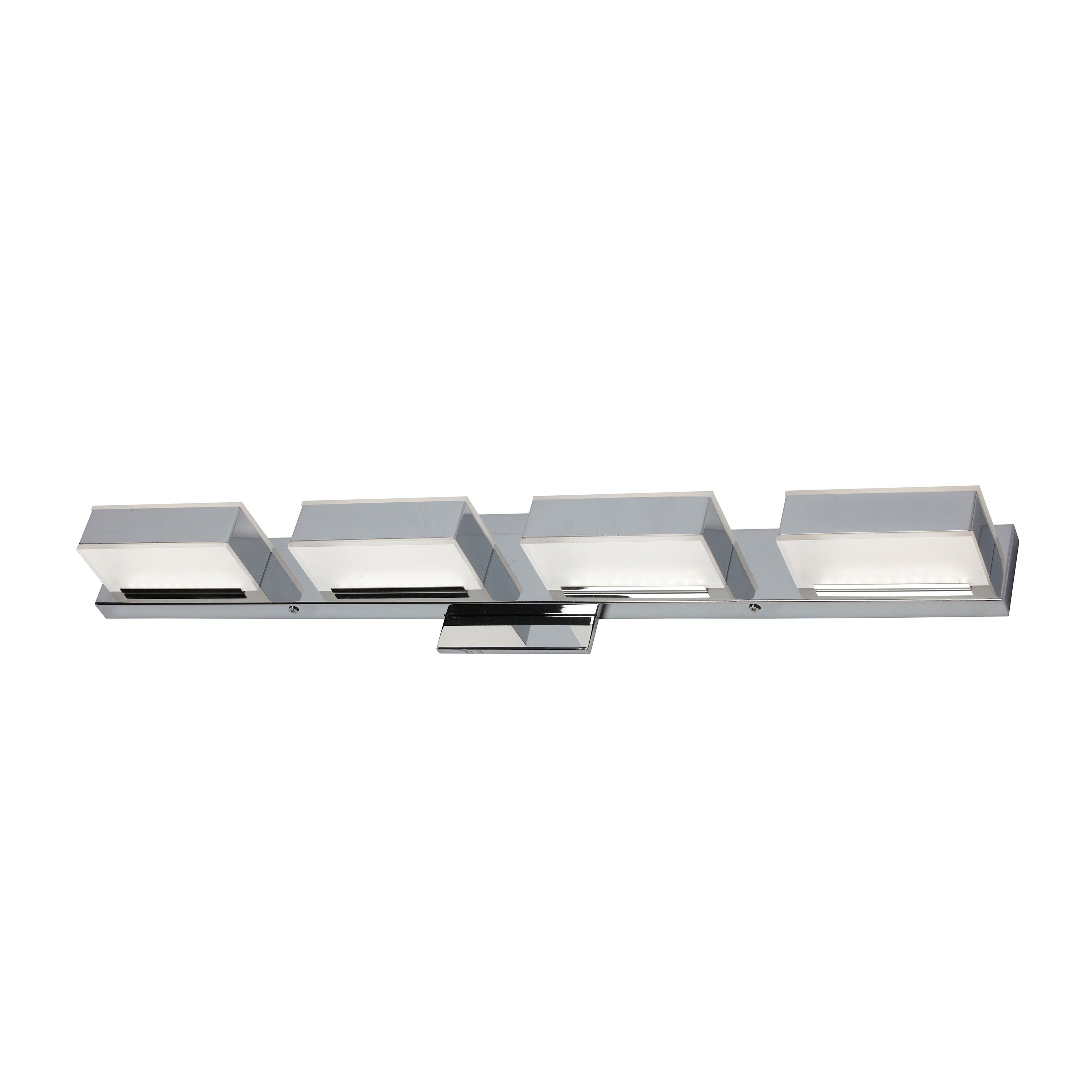 polished chrome wall mount