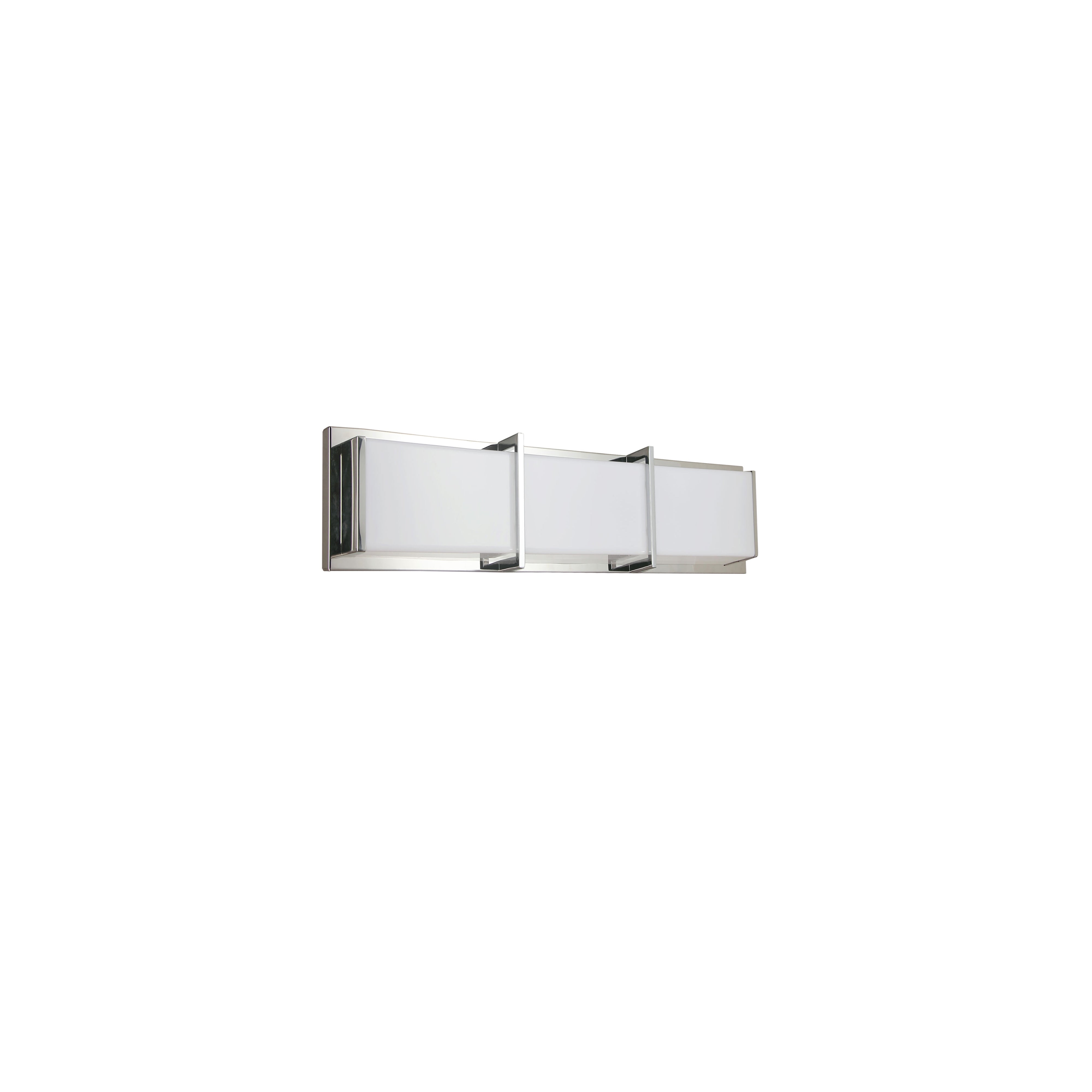 polished chrome wall mount