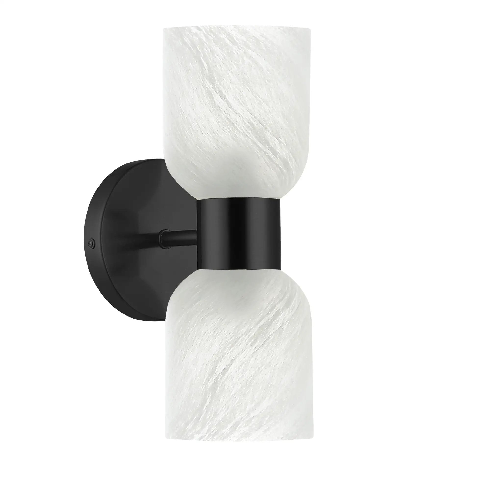 Dainolite 2 Light Wall Sconce with Faux Alabaster by Dainolite
