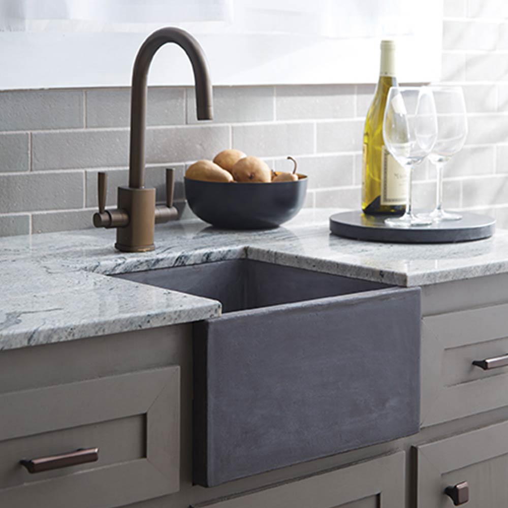 slate kitchen sink