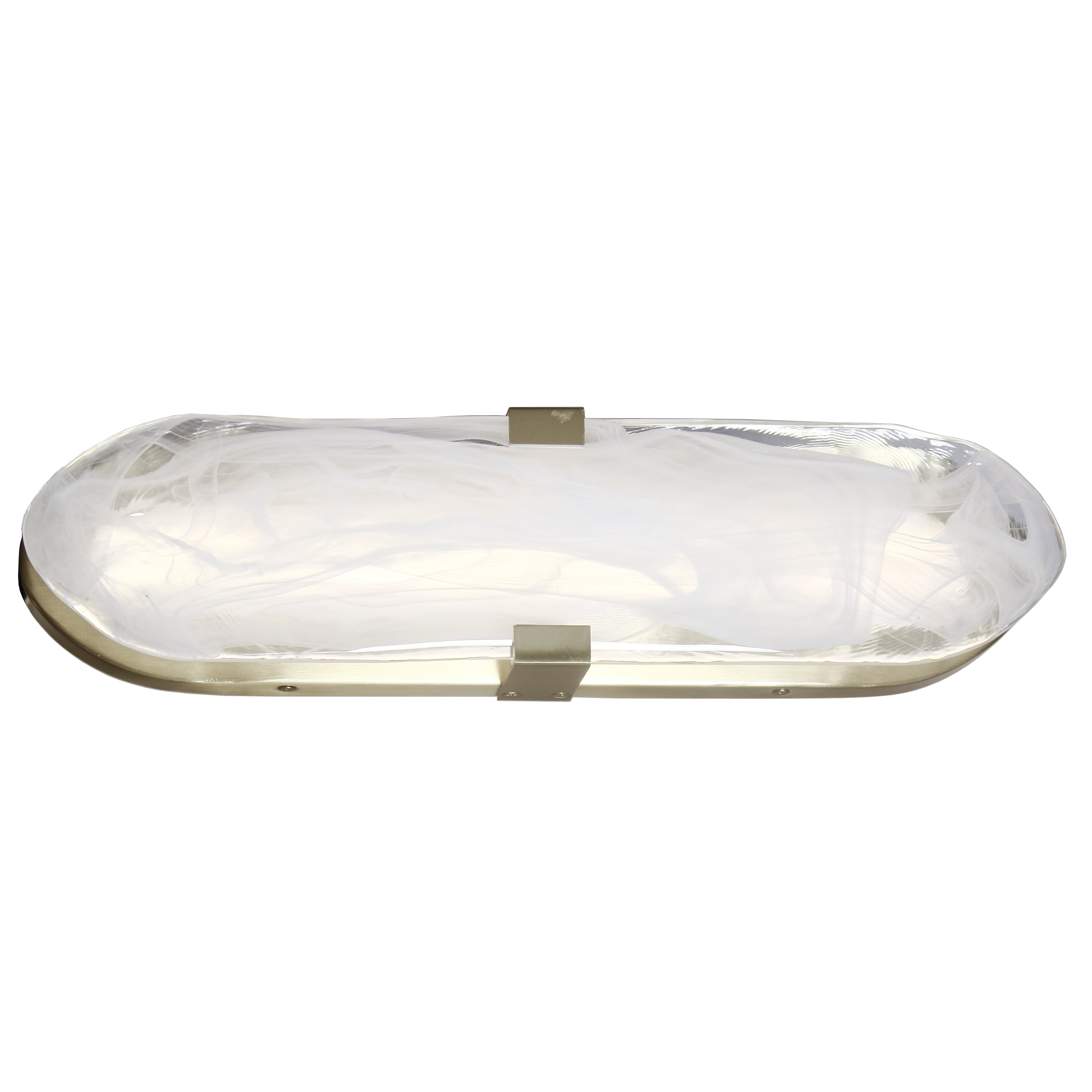 Dainolite 20W Wall Sconce with Alabaster Glass
