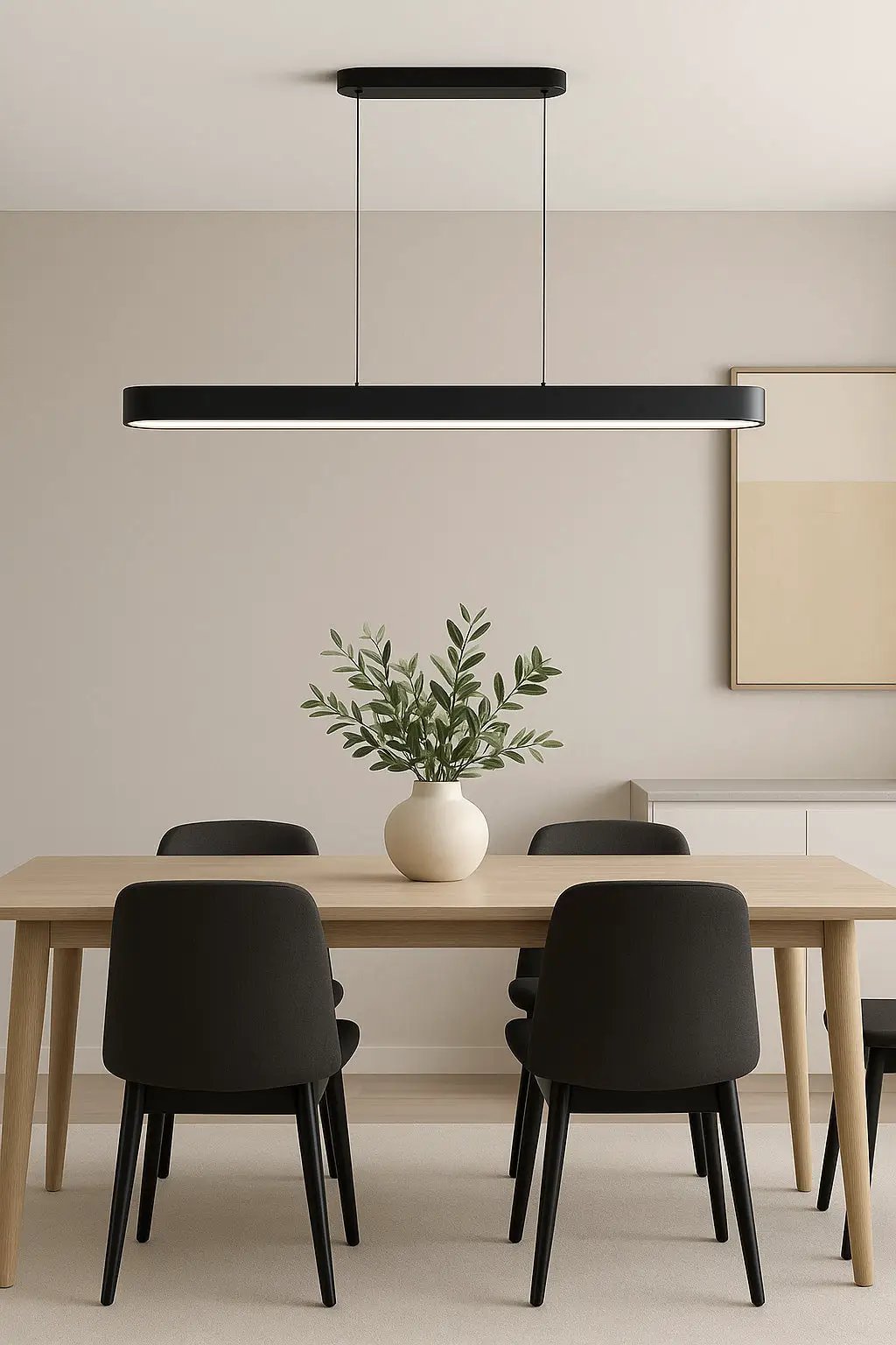 matte black flush mount